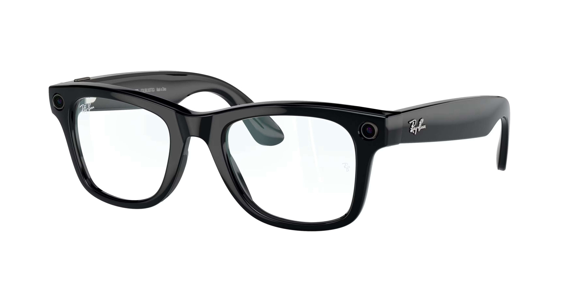 Rayban Meta Wayfarer Black Clear 601/SB - Rooyati
